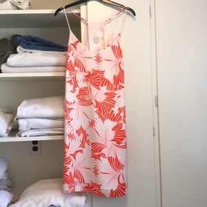 Floral j crew dress